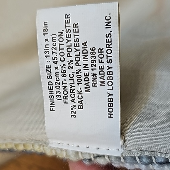 Boho loomed colorful placemats - Picture 4 of 6